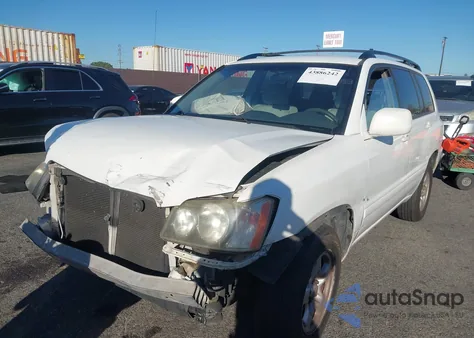 2003 Toyota Highlander from USA, damaged, VIN JTEGD21A830060601